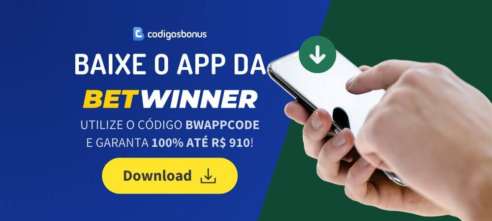 Aplicativo BetWinner para apostas em iOS e Android
