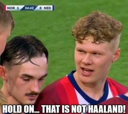 Is not haaland memes