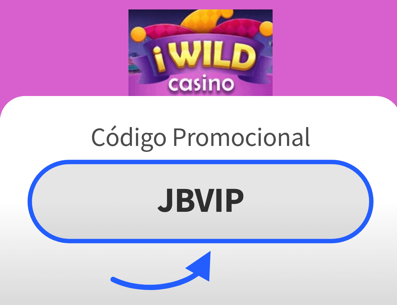 Código promocional iWild Casino