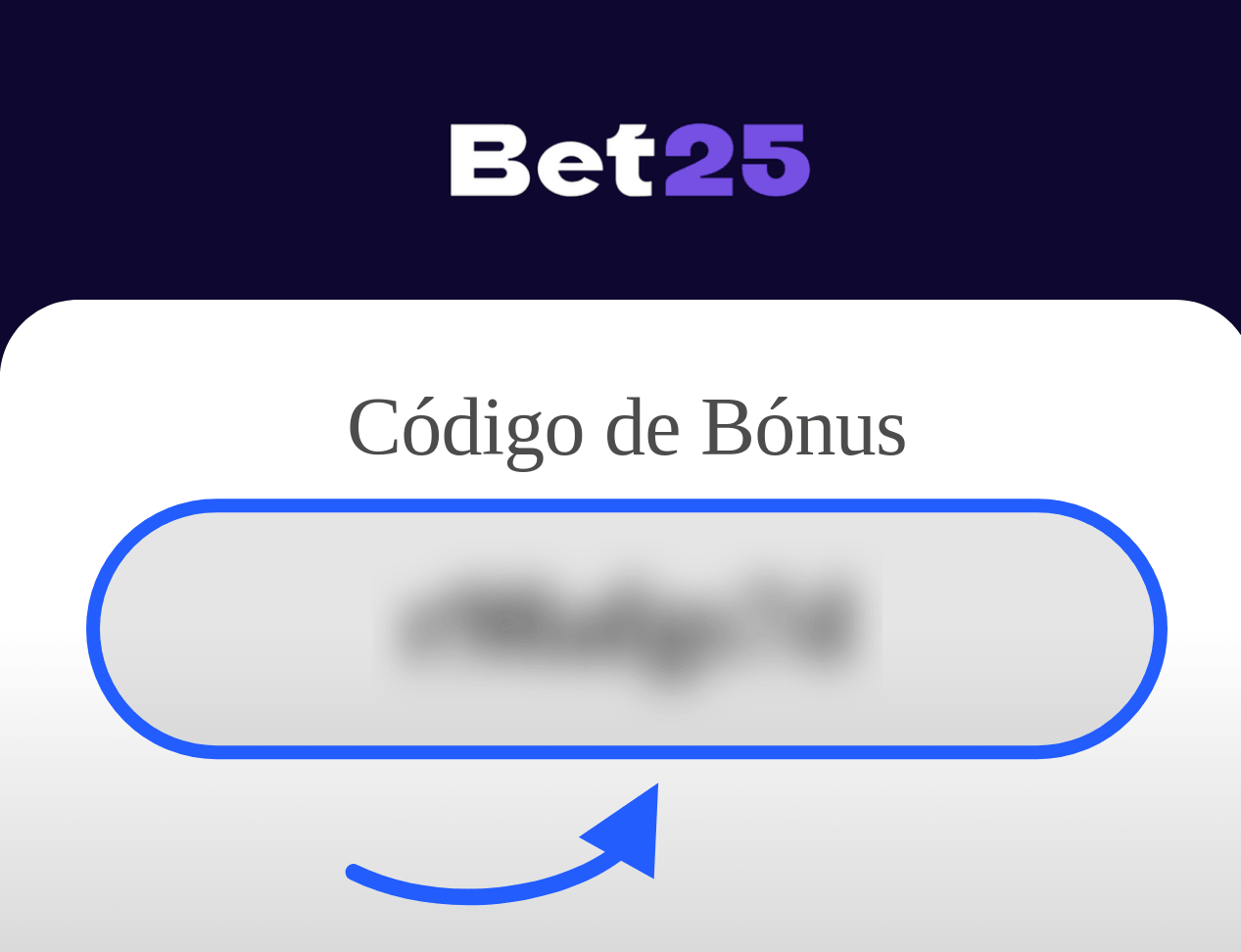 Código de Bónus Bet25