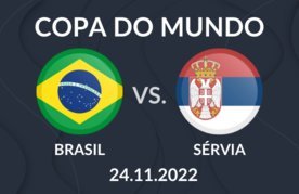 Brasil x Sérvia: Palpites, prognósticos e onde assistir - Copa do Mundo -  24-11 » Mantos do Futebol