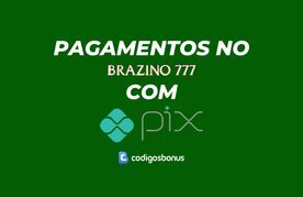 Deposito e saque no brazino777 com pix