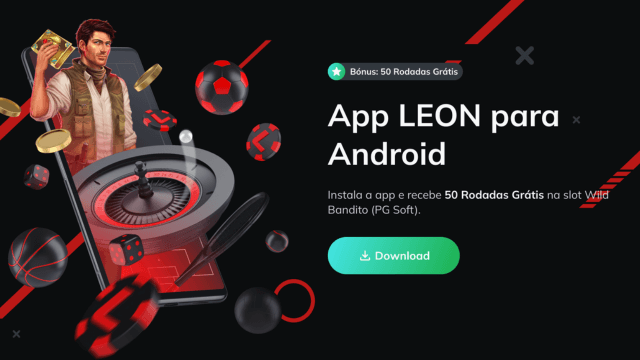 aplicativo Leon bet para Android