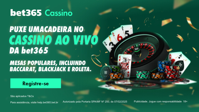 oferecimentos do cassino bet365