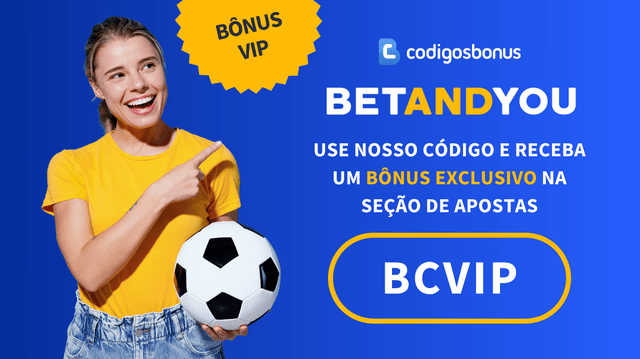 código de bônus exclusivo BetAndYou para apostas esportivas