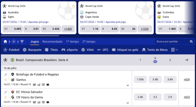 apostas Sapphirebet 2026