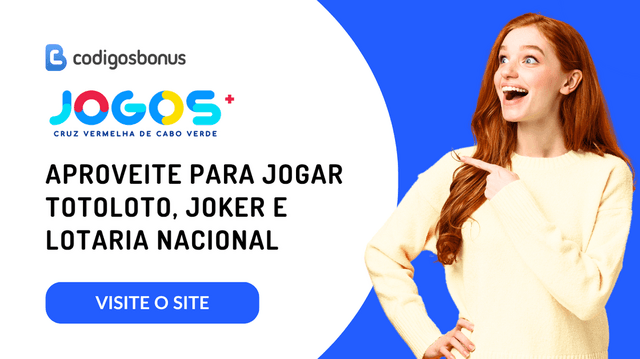 Jogos Cruz Vermelha de Cabo Verde código promocional