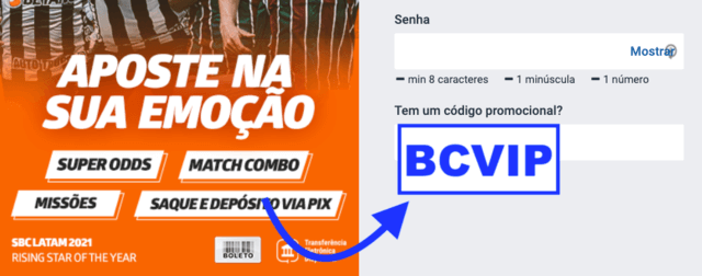 codigo promocional betano brasil