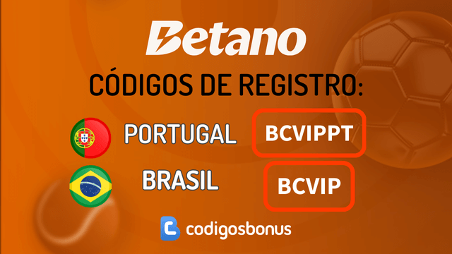 código promocional registro casas de apostas