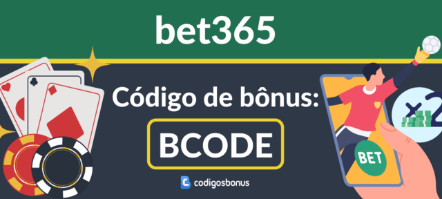 código de promoção bet365