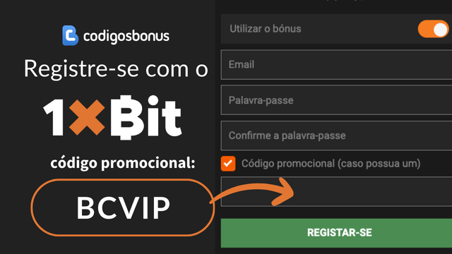 formulario para abrir conta na 1xbit com codigo de registro 