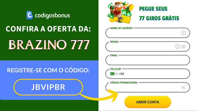codigo promocional brazino777 2025