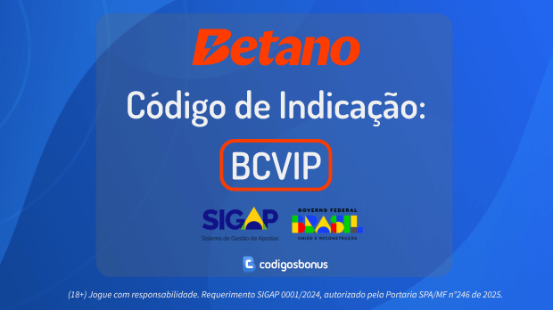 betano código de indicaçao válido 2025