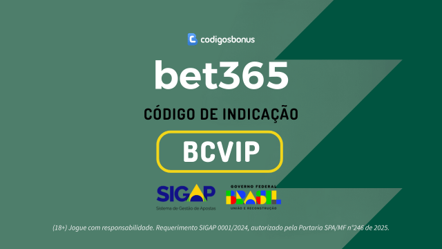 bet365 código de indicação