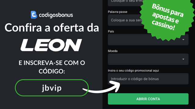 codigo promocional leon bet para registro