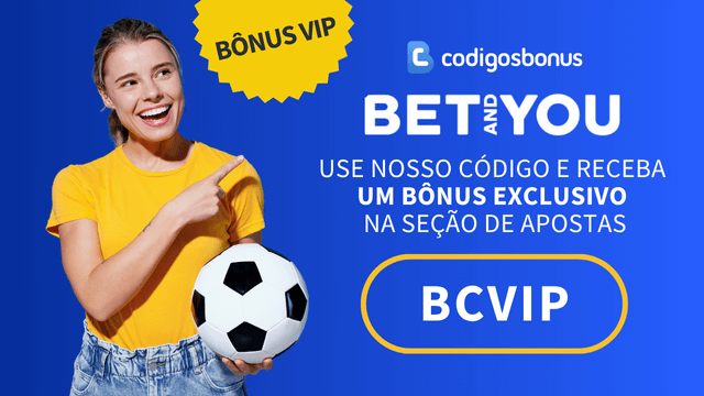 código de bônus exclusivo BetandYou para apostas esportivas