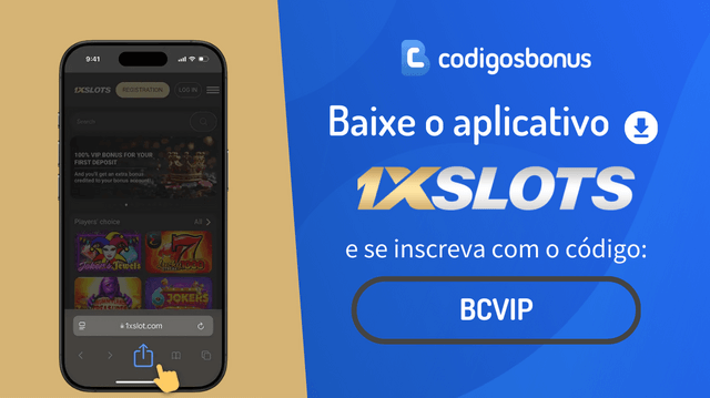código promocional 1xslots