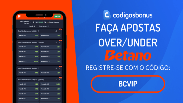 over e under em apostas