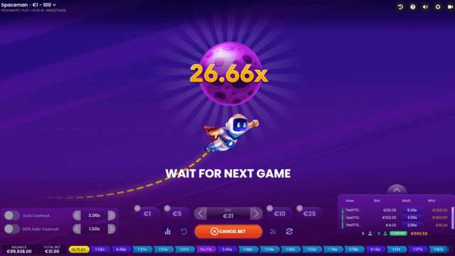 exemplo de jogo tipo crash